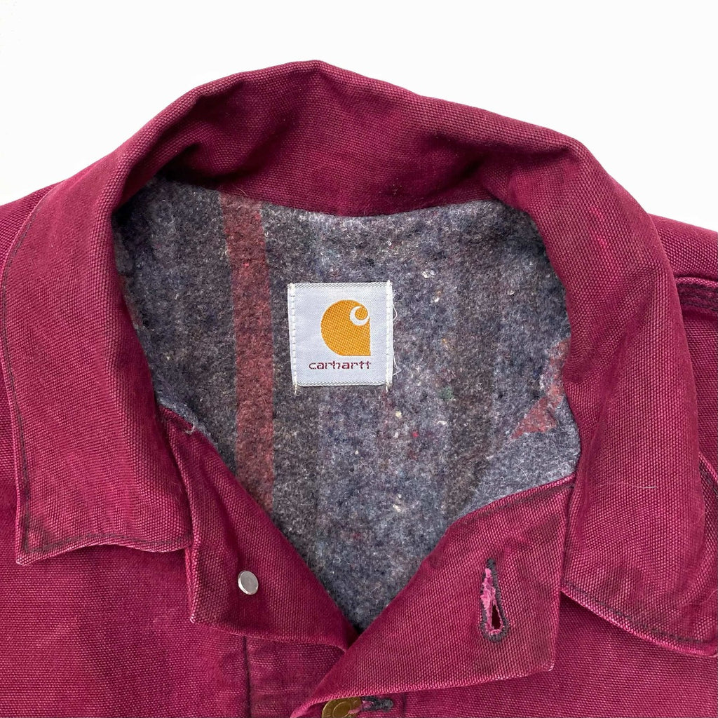 Vintage Carhartt 1994 Blanket-Lined Denim Jacket
