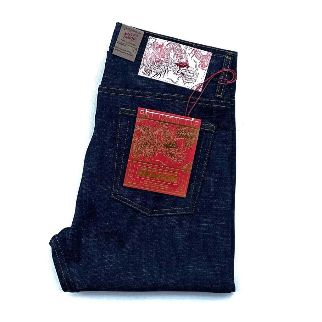 Naked & Famous Denim Chinese New Year Selvedge - Weird Guy Jeans