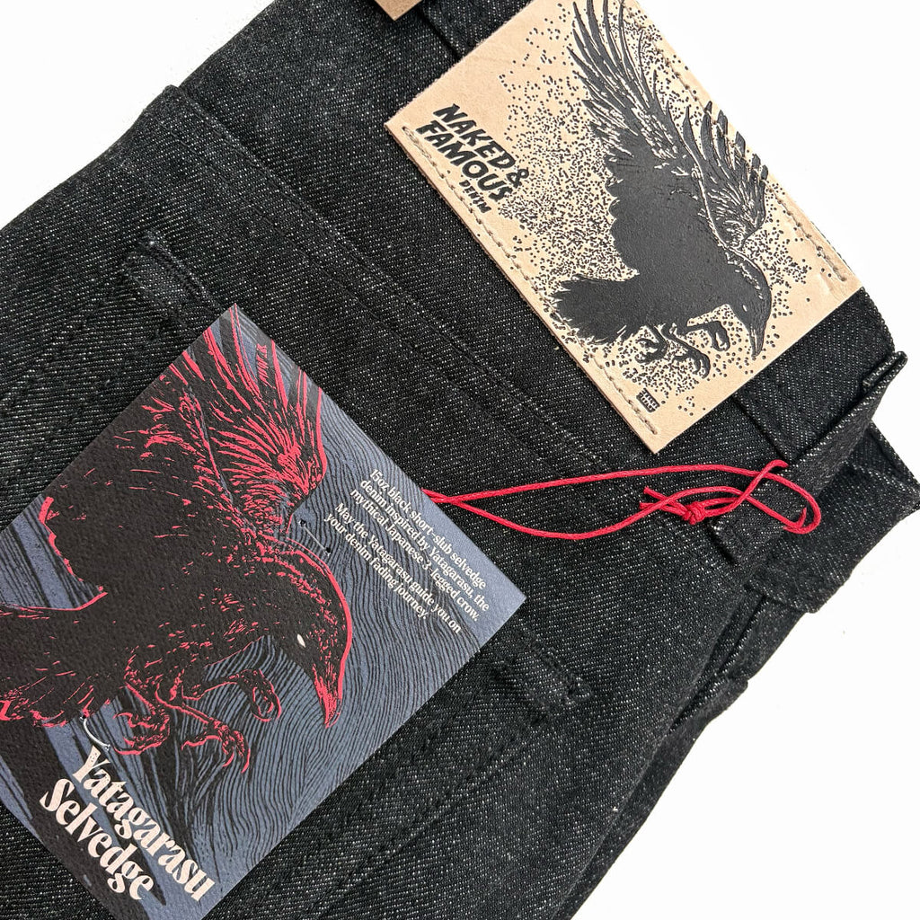Naked and Famous Denim Yatagarasu Selvedge Weird Guy Jeans