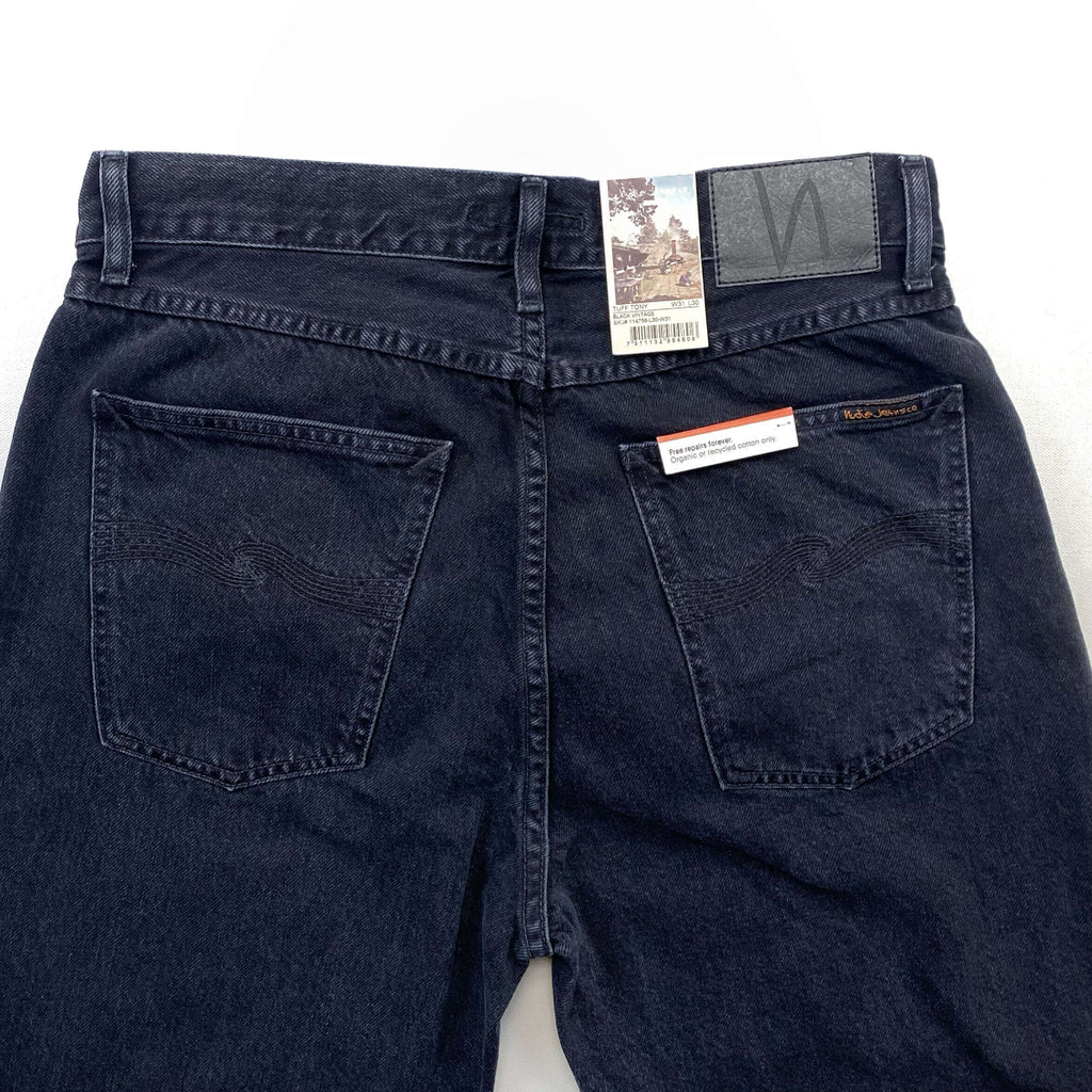 Nudie Jeans Tuff Tony Black Vintage Denim