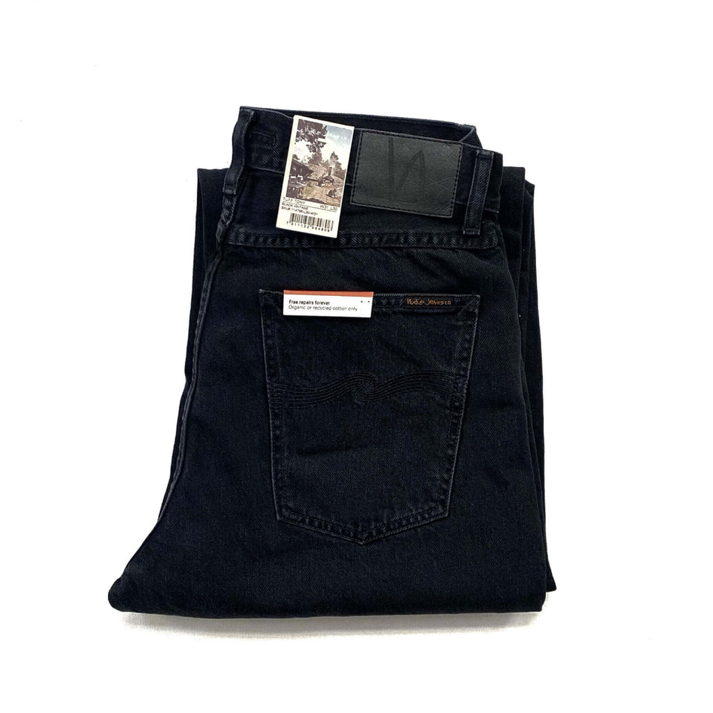 Nudie Jeans Tuff Tony Black Vintage Denim