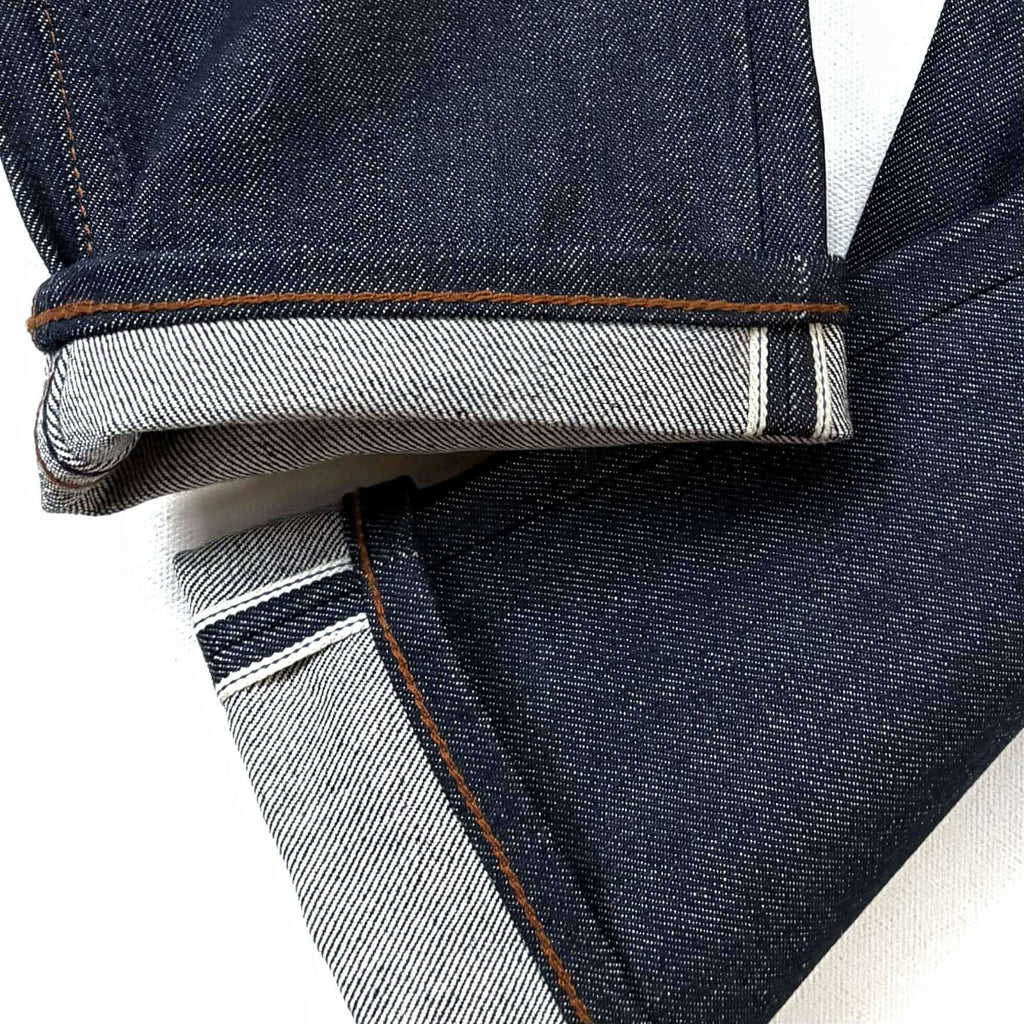 Ub201 The Unbranded Brand UB201 14.5oz Indigo Selvedge Denim - Tapered Fit J ...