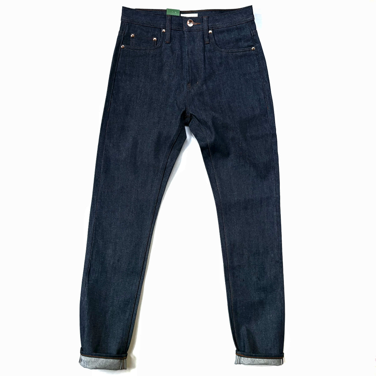 Ub201 The Unbranded Brand UB201 14.5oz Indigo Selvedge Denim - Tapered Fit J ...