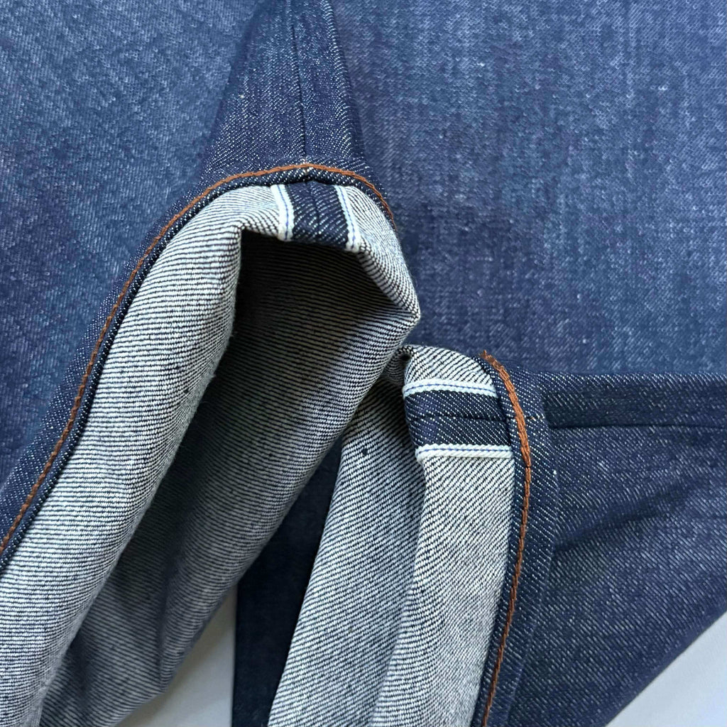 The Unbranded Brand UB701 14.5oz Indigo Selvedge Denim - Wide Fit Jeans