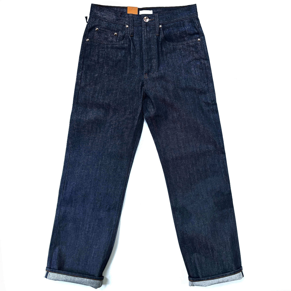 The Unbranded Brand UB701 14.5oz Indigo Selvedge Denim - Wide Fit Jeans