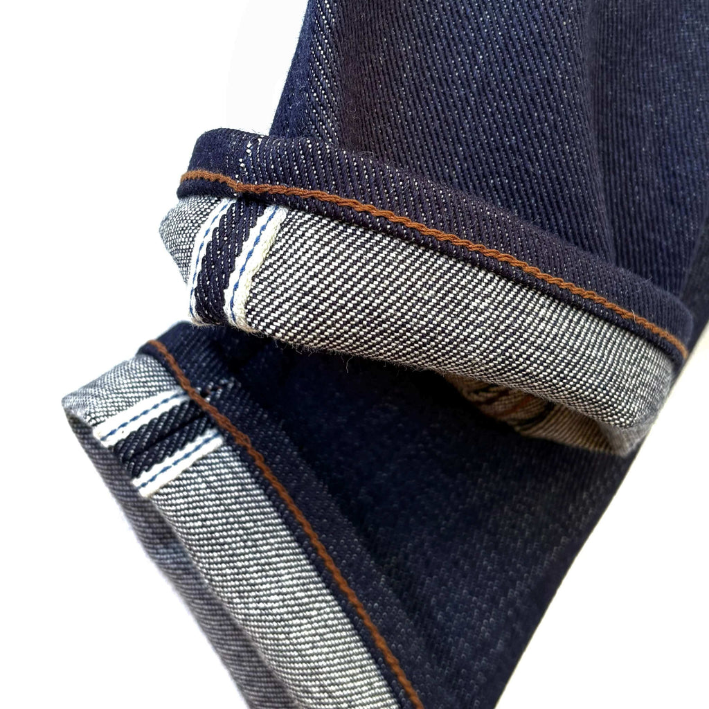 The Unbranded Brand UB221 21oz Indigo Selvedge Denim Tapered Fit Jeans