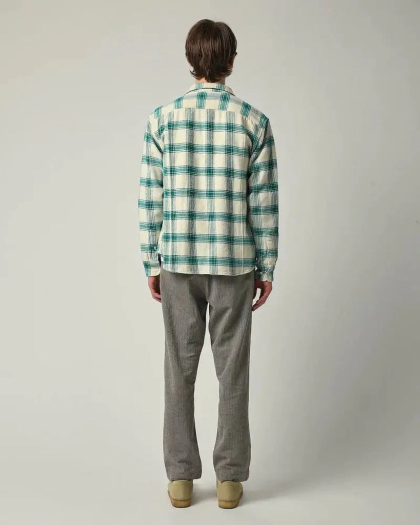 Corridor Jewel Plaid Long Sleeve Flannel Shirt