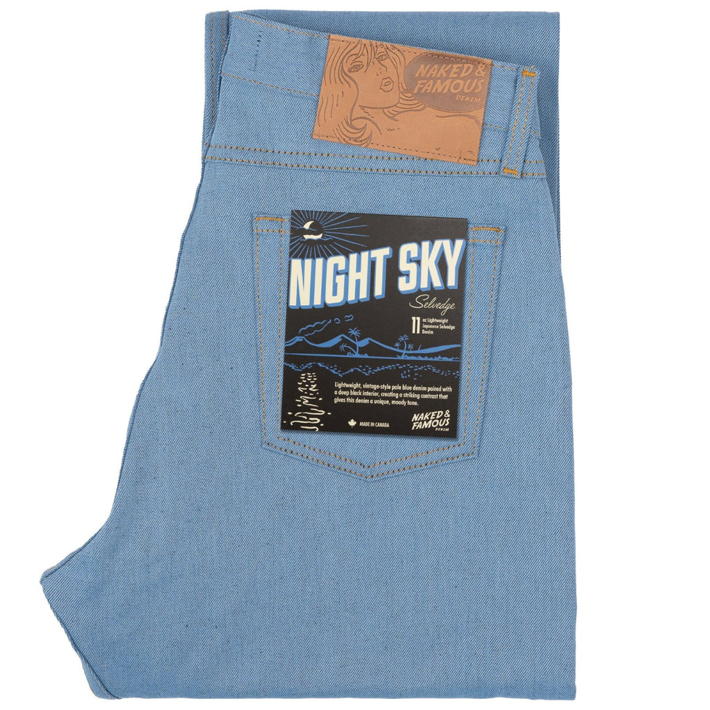 Naked & Famous Denim Night Sky Selvedge - True Guy Jeans