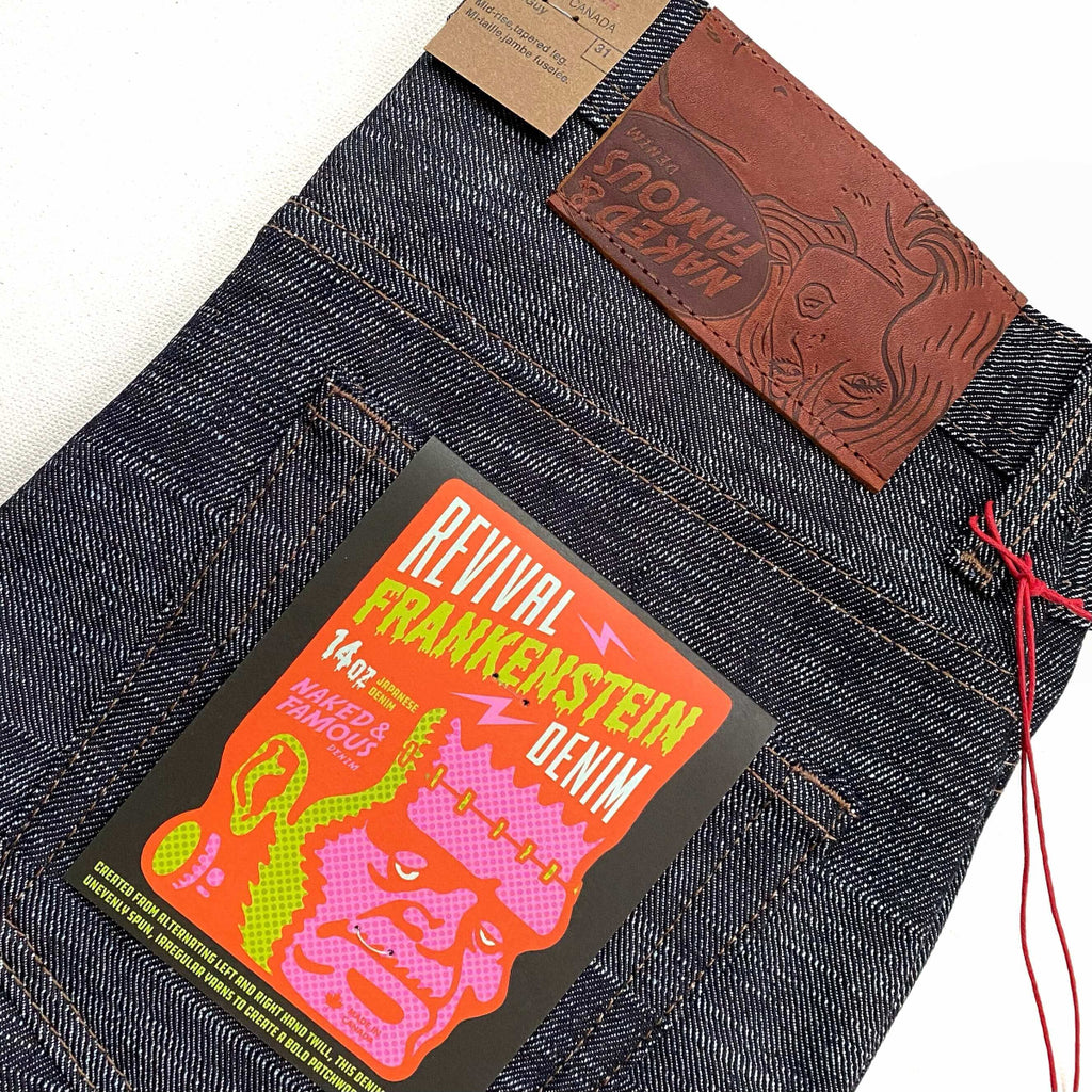 Naked and Famous Denim Revival Frankenstein Weird Guy Jeans