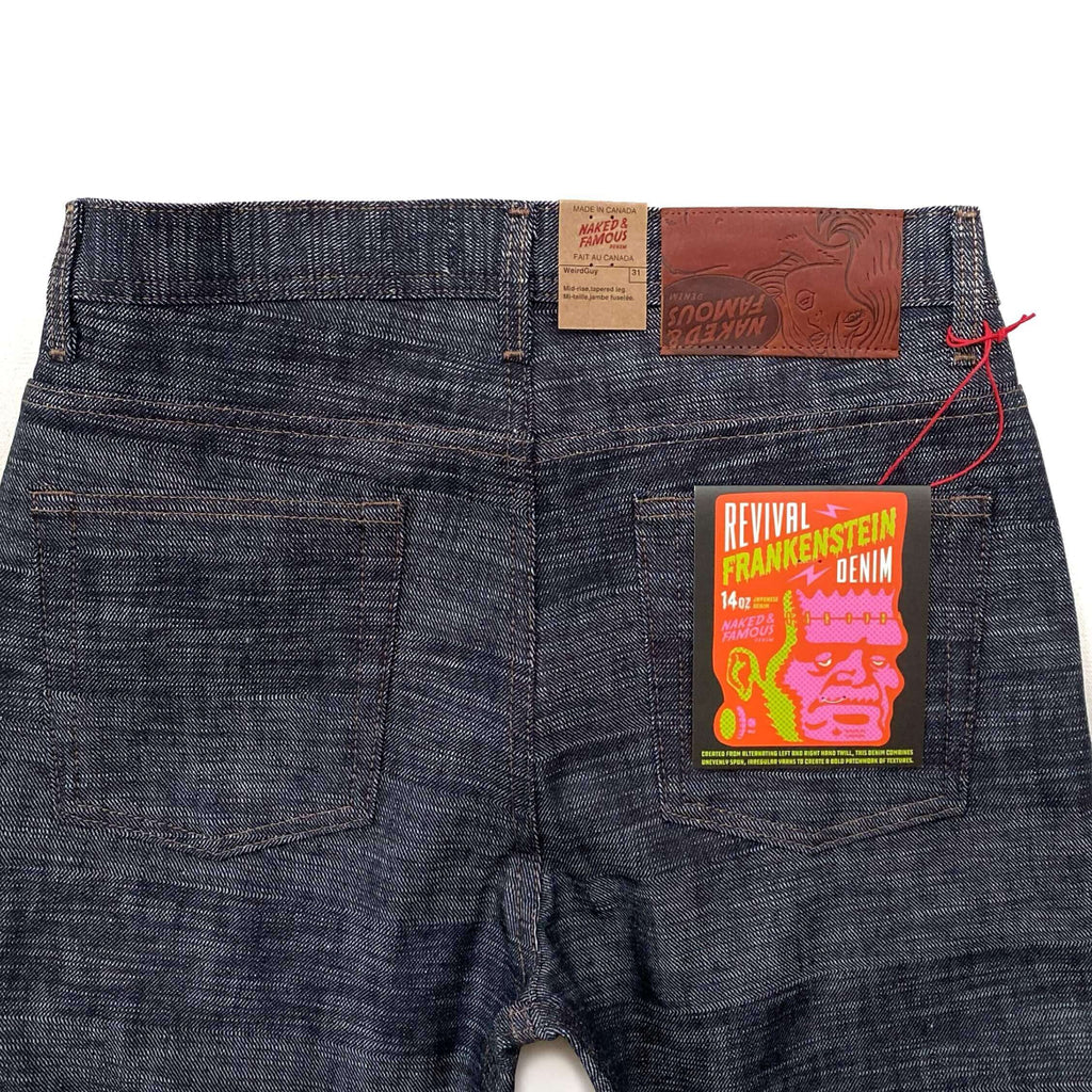 Naked and Famous Denim Revival Frankenstein Weird Guy Jeans