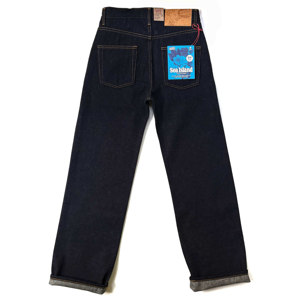 Naked and Famous Denim Sea Island Selvedge Strong Guy Jeans