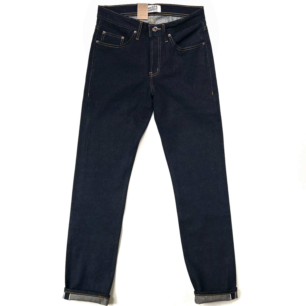 Naked and Famous Denim Sea Island Selvedge Weird Guy Jeans