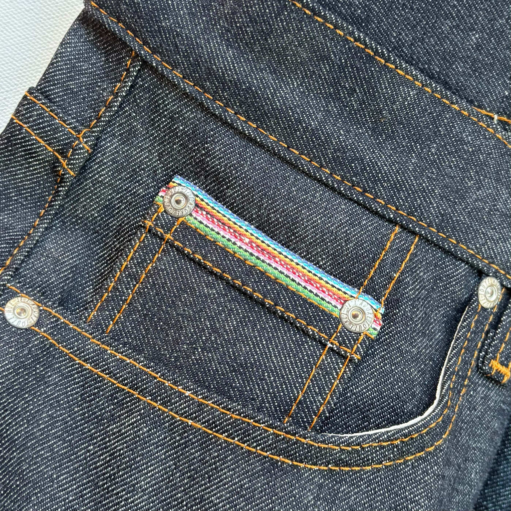 Naked & Famous Denim Dia De Los Muertos Selvedge Strong Guy Jeans