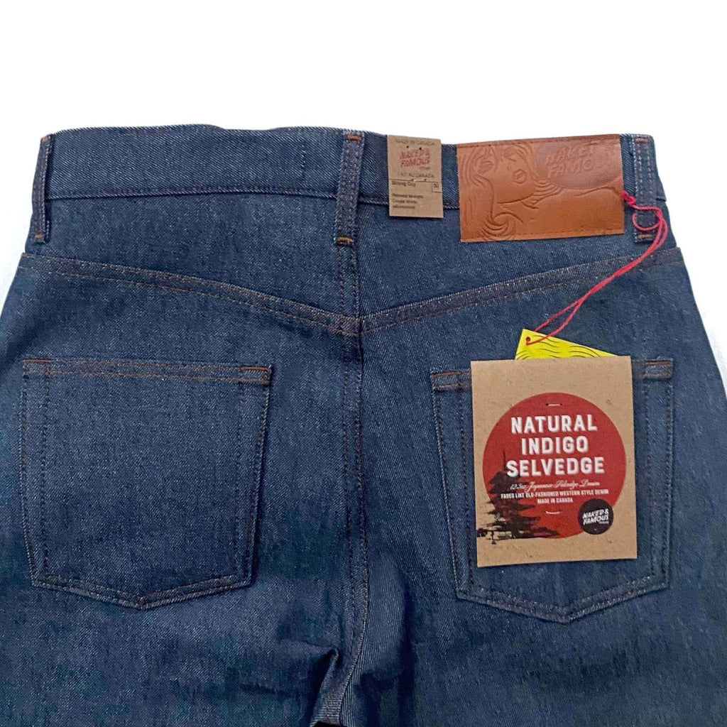 Naked & Famous Denim Natural Indigo Selvedge