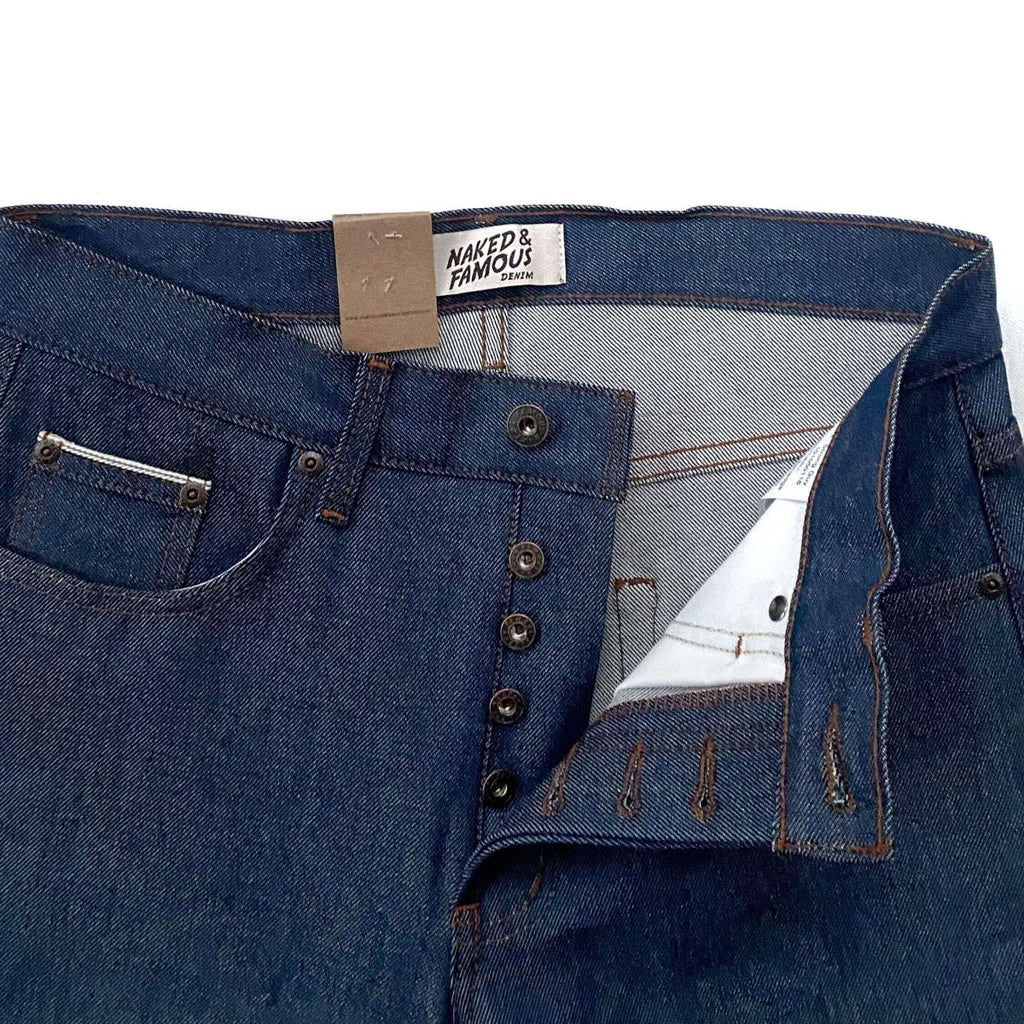 Naked & Famous Denim Natural Indigo Selvedge