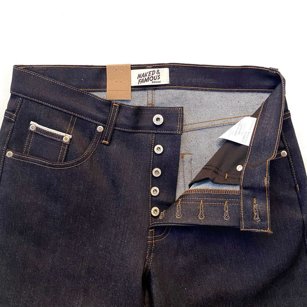 Naked and Famous Nightshade Stretch Selvedge Denim