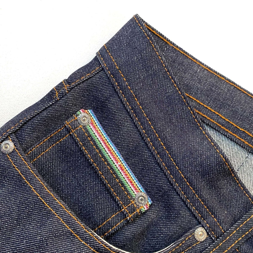 Naked and Famous Denim Dia De Los Muertos Selvedge