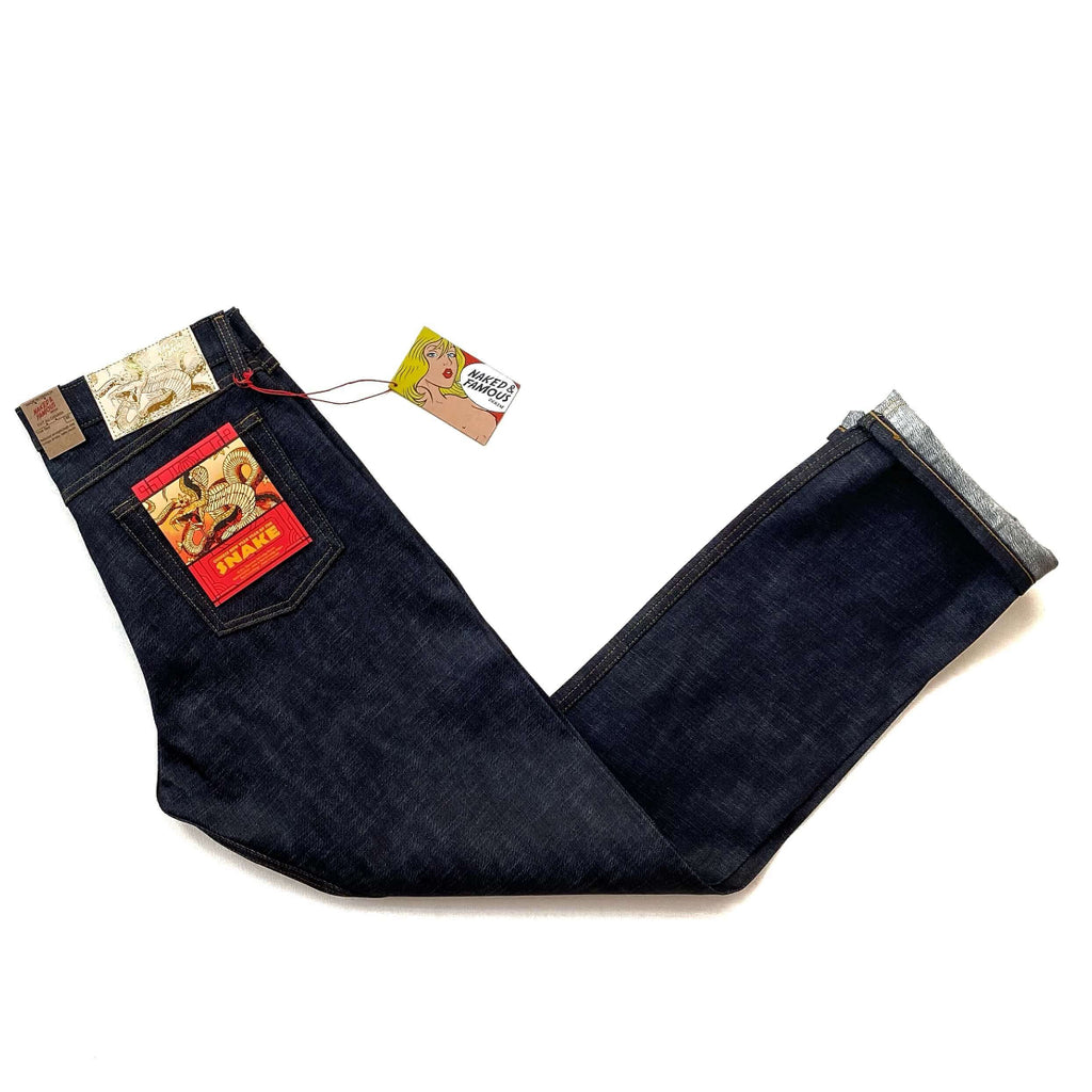 Naked and Famous Denim Chinese New Year Selvedge Year of the Snake