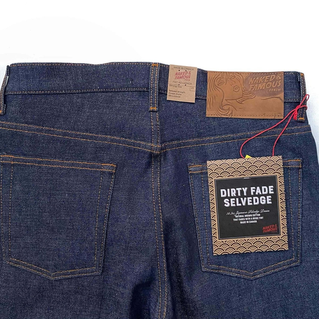 Naked & Famous Denim Dirty Fade Selvedge