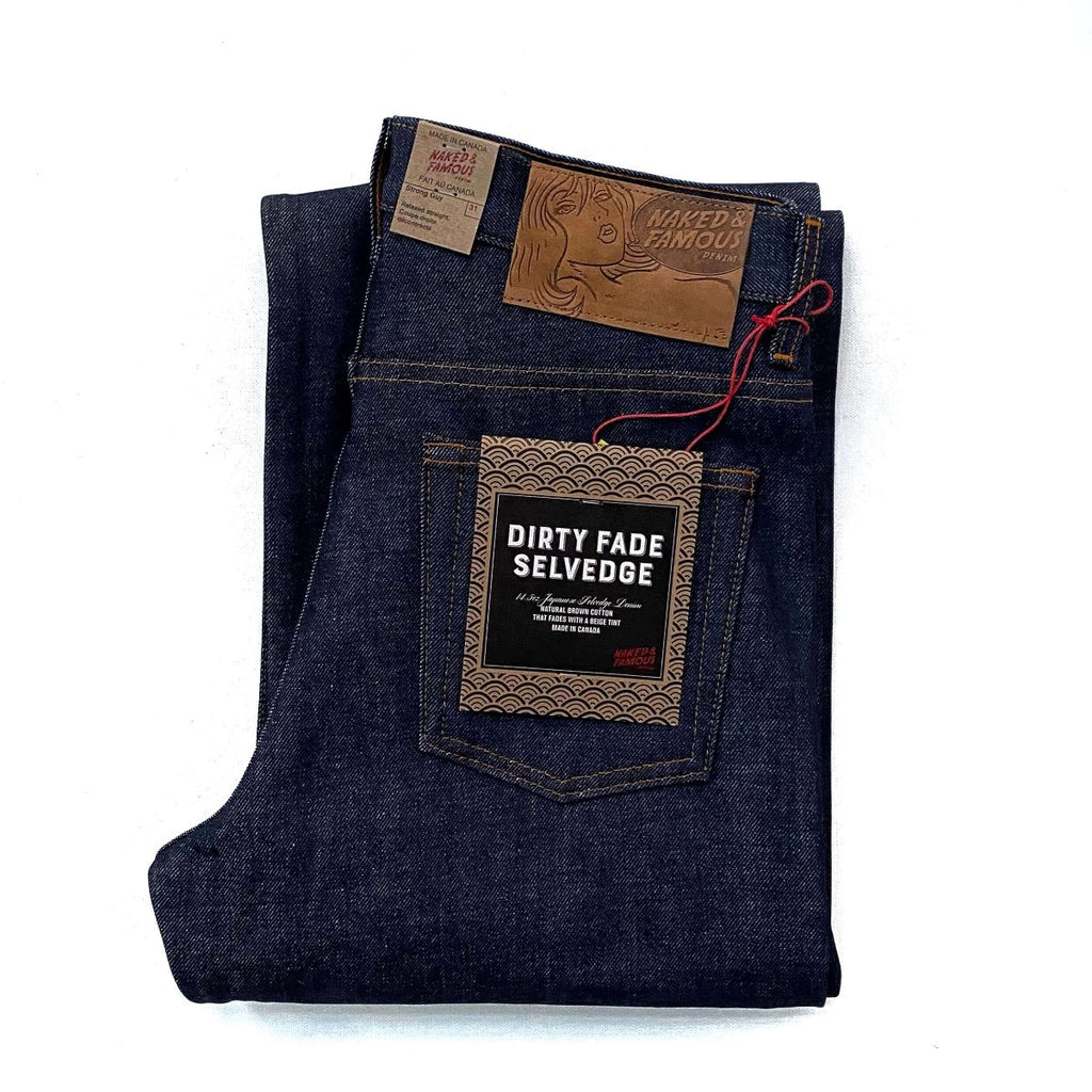 Naked & Famous Denim Dirty Fade Selvedge