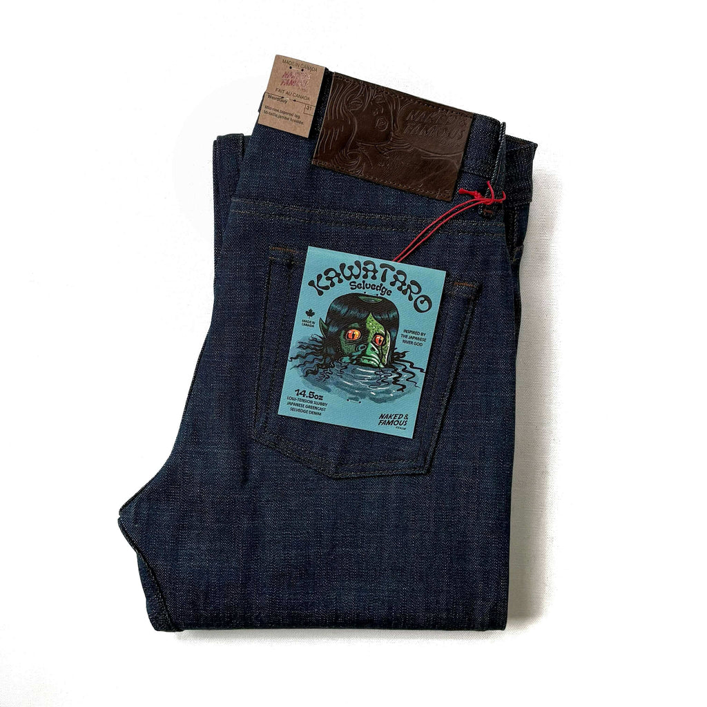 Naked and Famous Denim Kawataro Selvedge Weird Guy Jeans