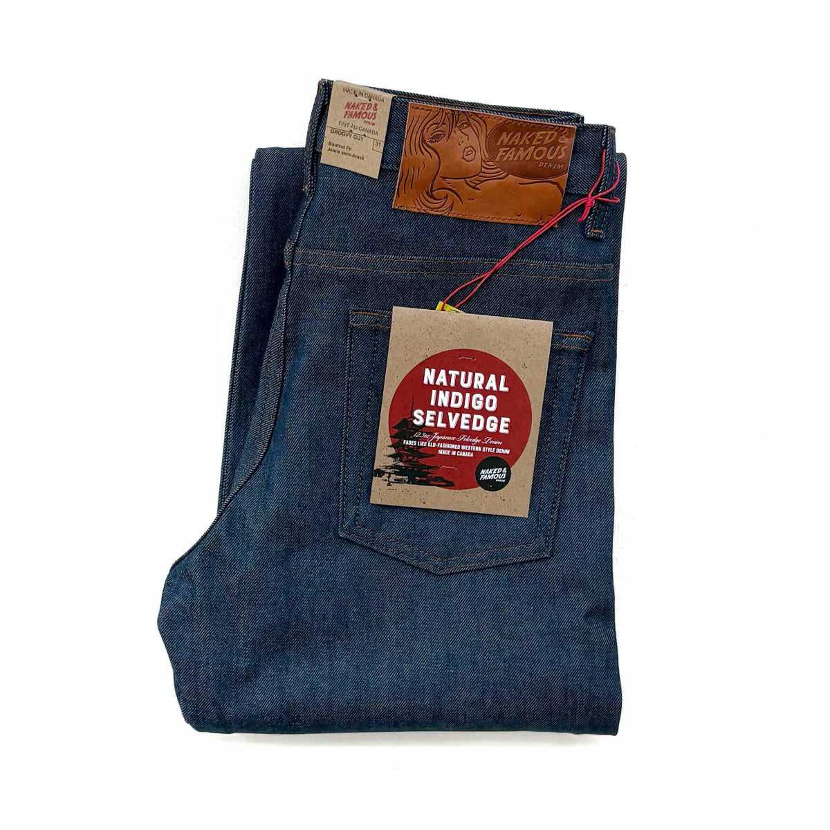 Shop Naked & Famous Denim Groovy Guy Jeans at The Thirty-First Co.