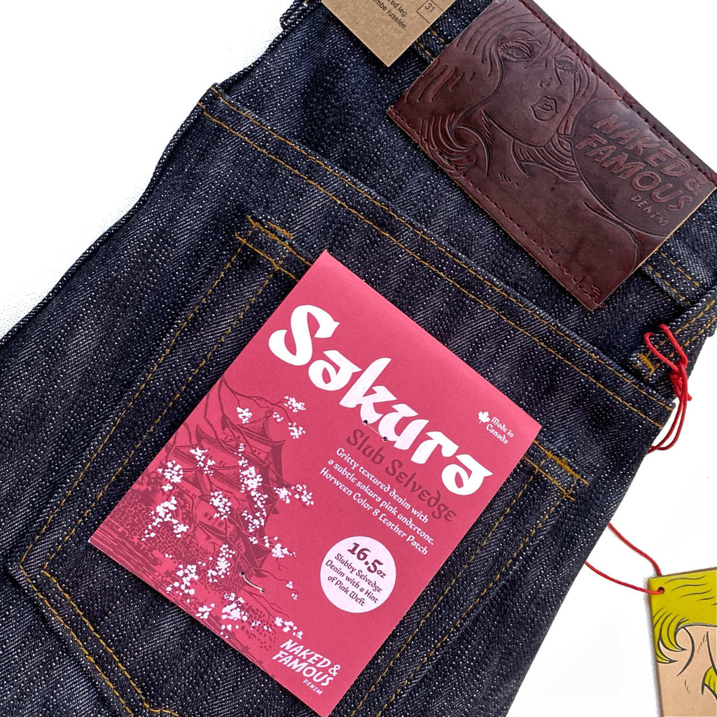 Naked & Famous Denim Sakura Slub Selvedge