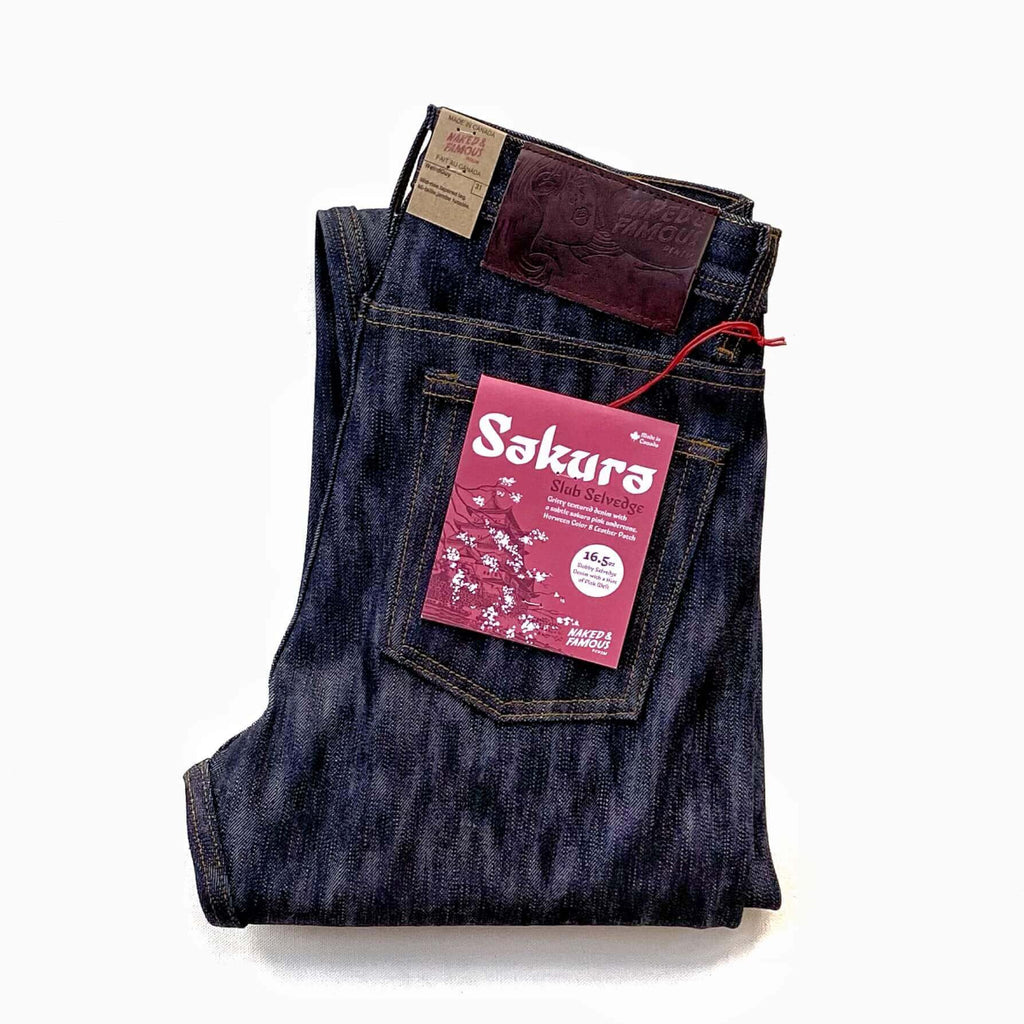 Naked & Famous Denim Sakura Slub Selvedge