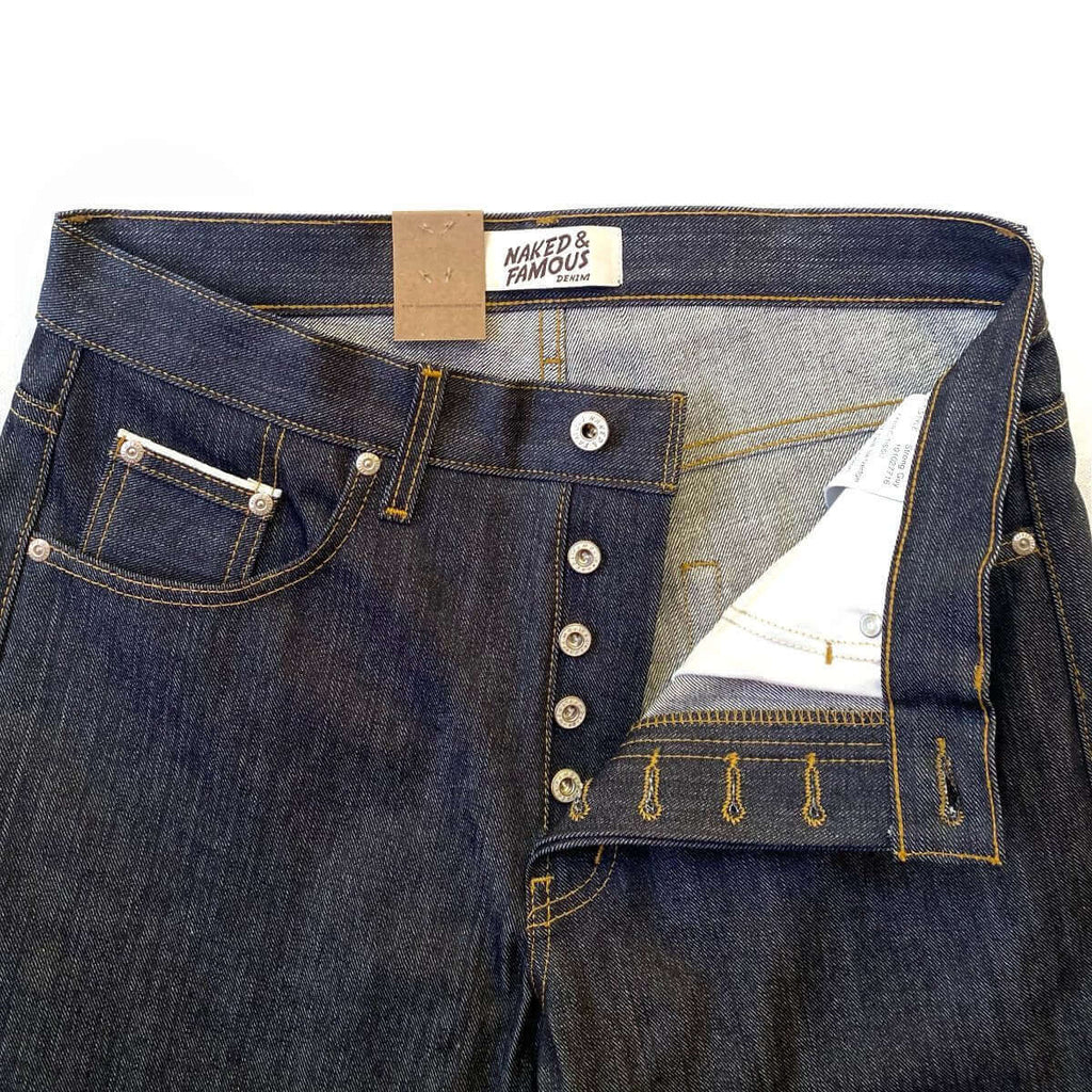 Naked and Famous Denim Strong Guy Left Hand Twill