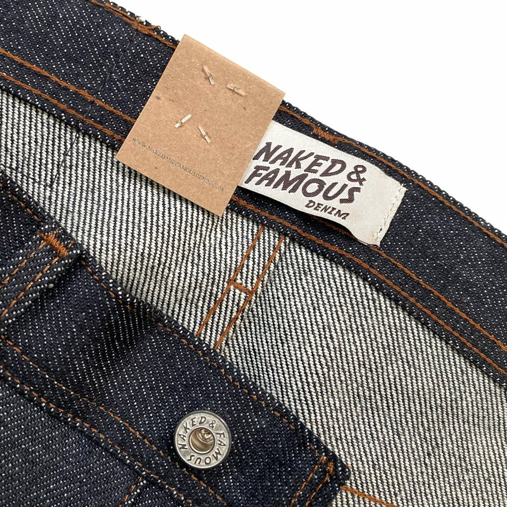 Naked and Famous Denim Weird Guy Elephant 13 Red Core Jeans