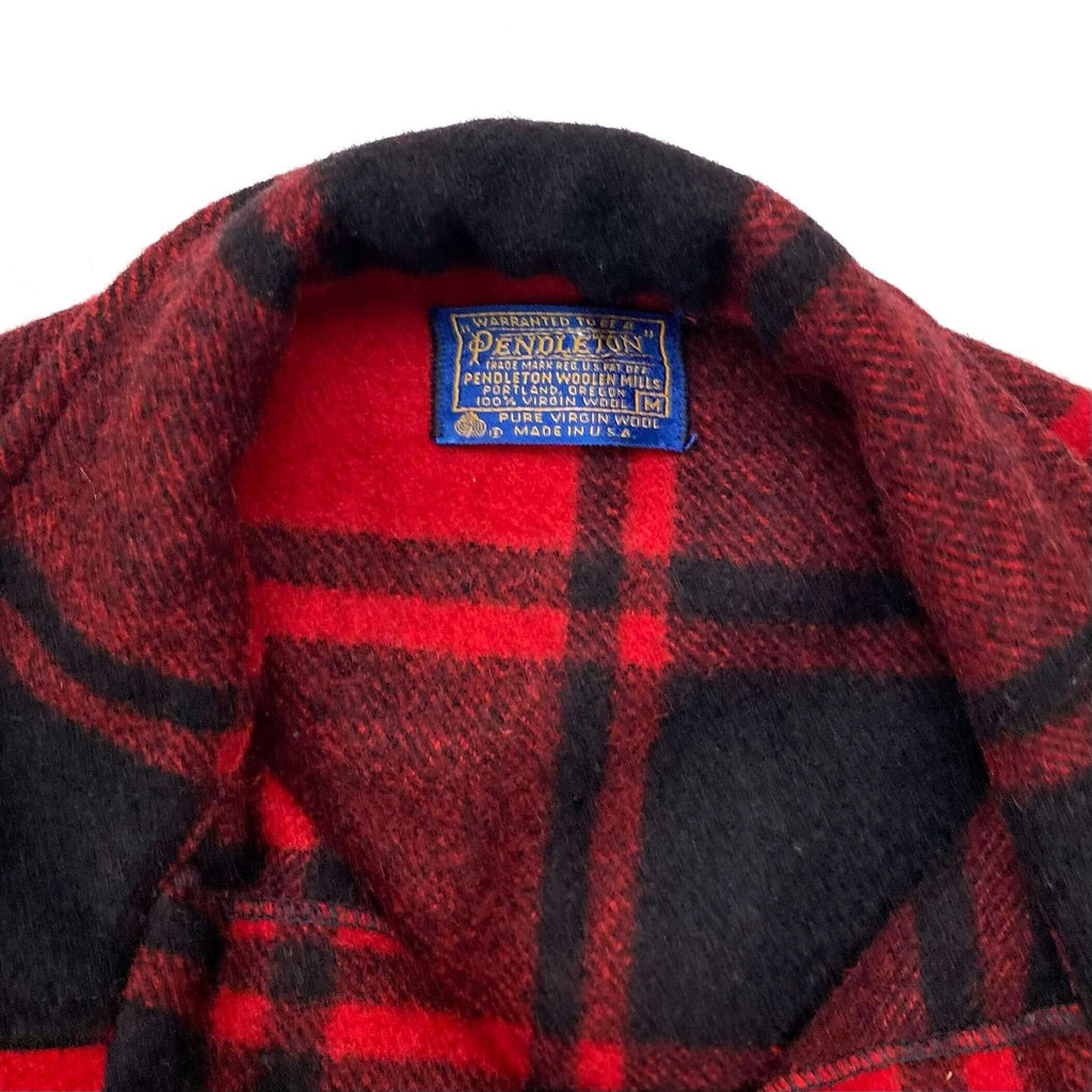 Vintage Pendleton Unlined Wool Mackinaw Cruiser Jacket