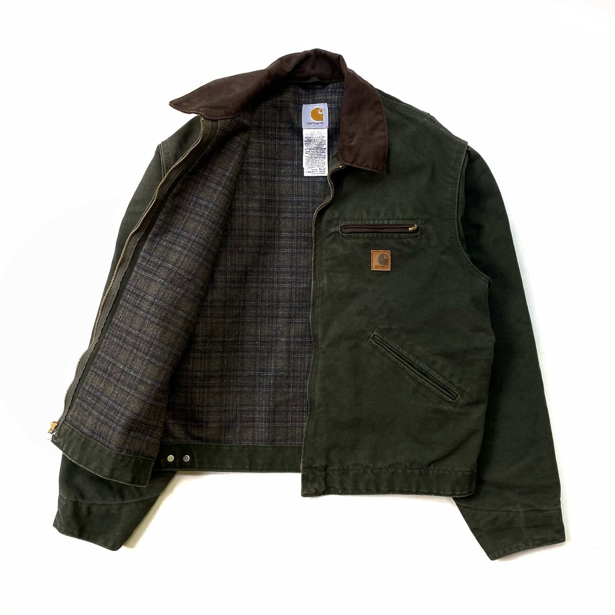 Vintage Carhartt 2008 Blanket-Lined Detroit Jacket – The Thirty 
