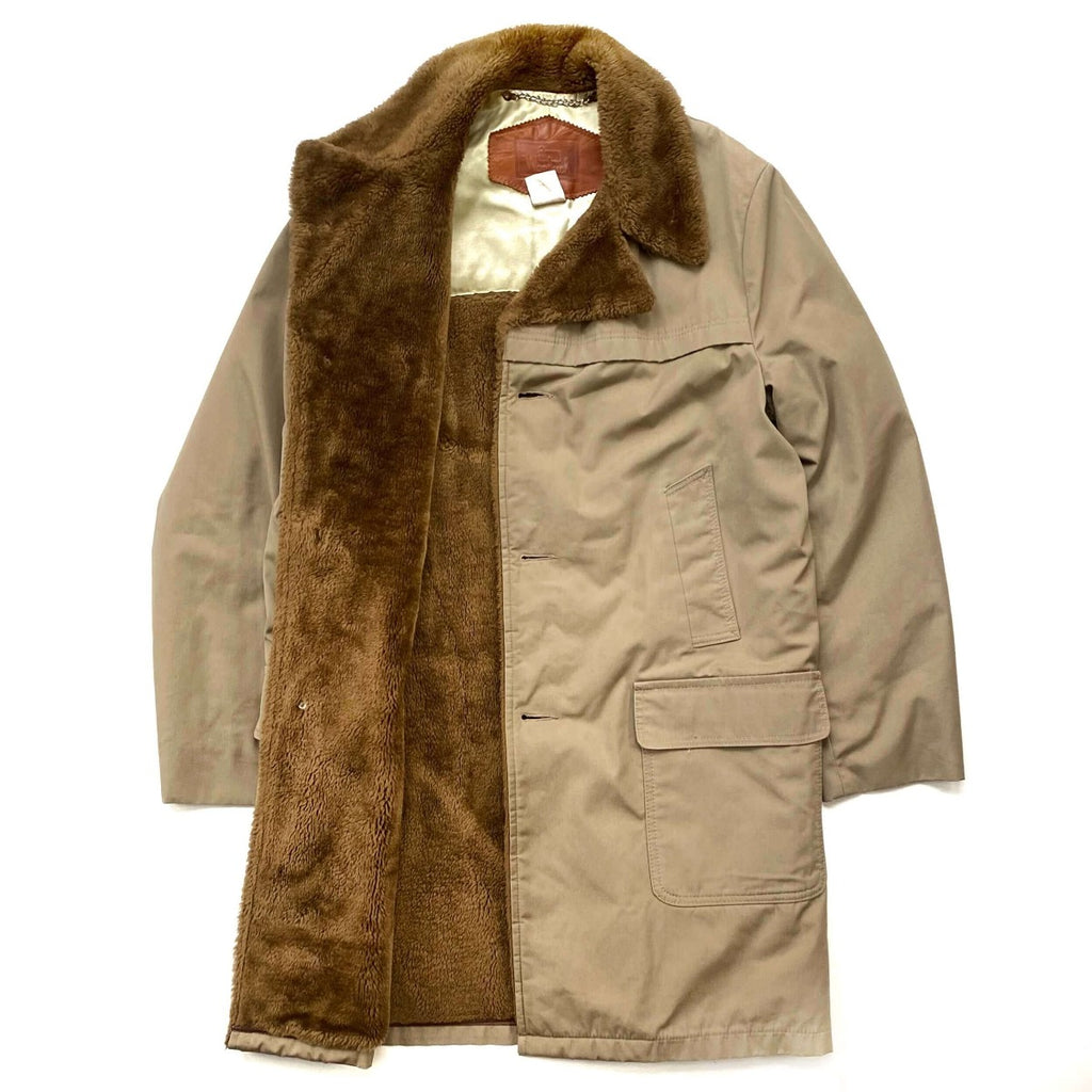 Vintage Woolrich Sherpa-Lined Trench Coat