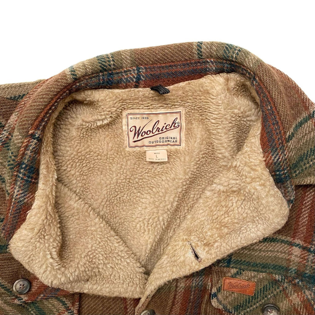 Vintage Woolrich Wool Sherpa-lined Car Coat