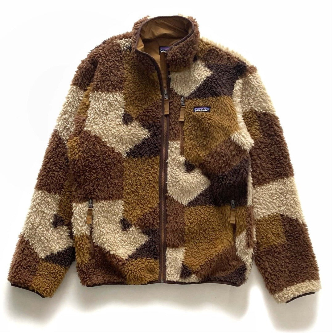 Patagonia bear block retro deep pile Clearance