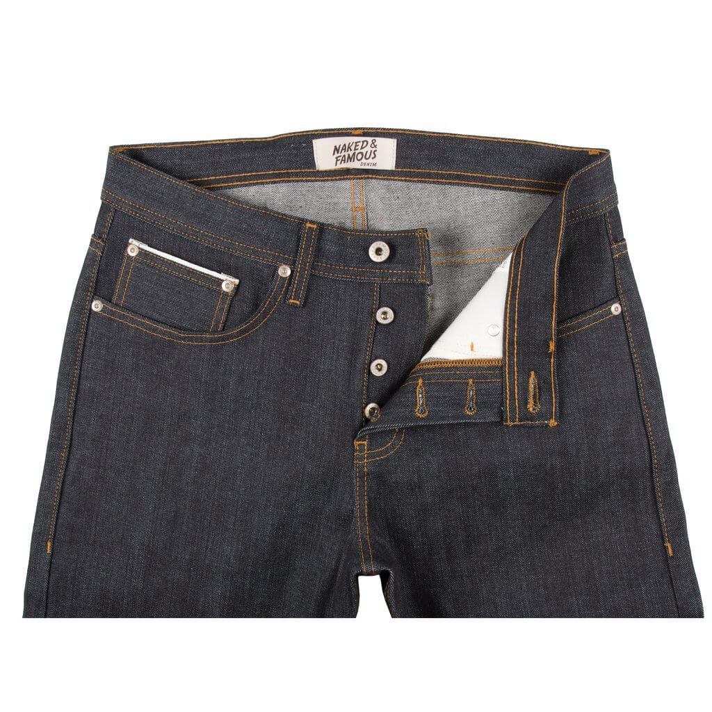 Naked and Famous Denim Left Hand Twill Selvedge Weird Guy Jeans