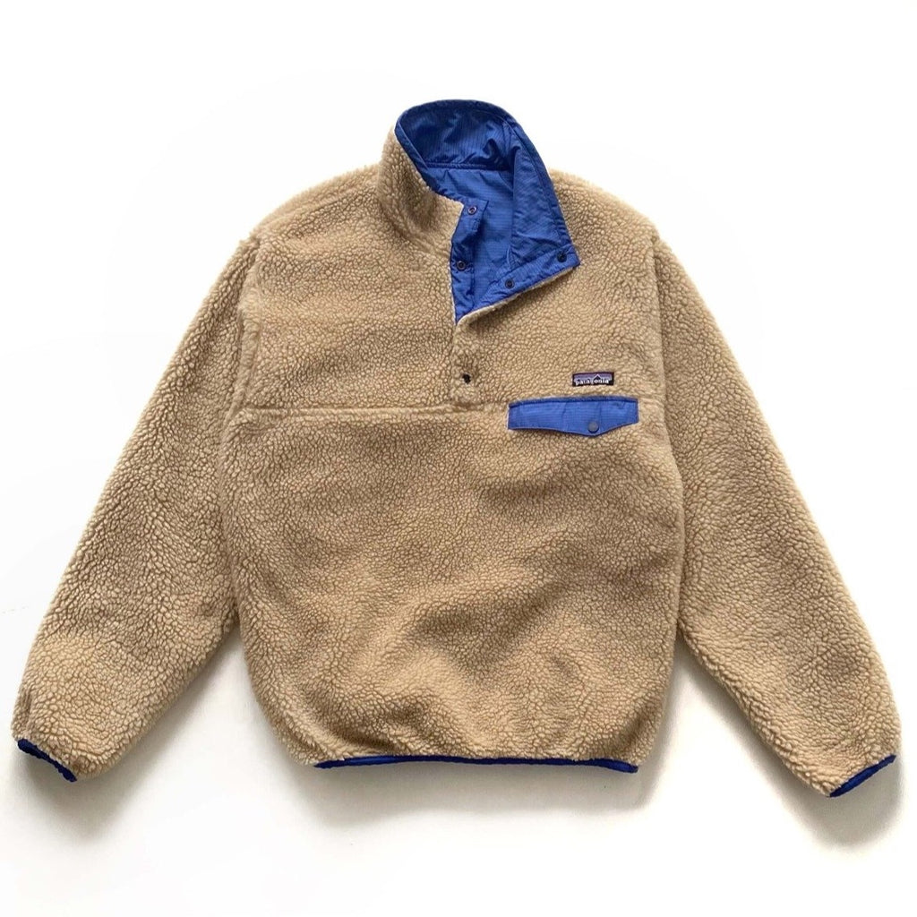 Vintage Patagonia Reversible Glissade Snap-T Fleece Jacket