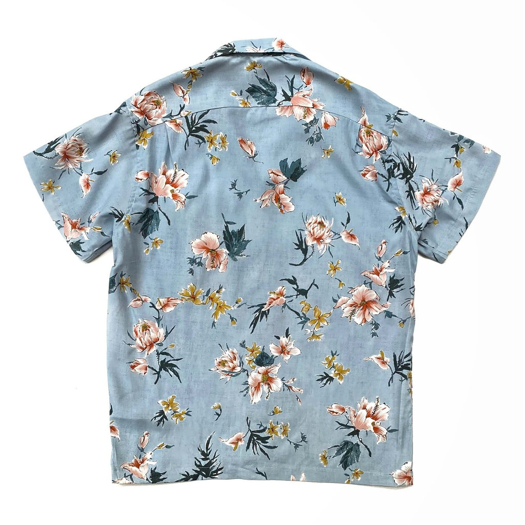 Naked & Famous Silky Flowers Aloha Shirt