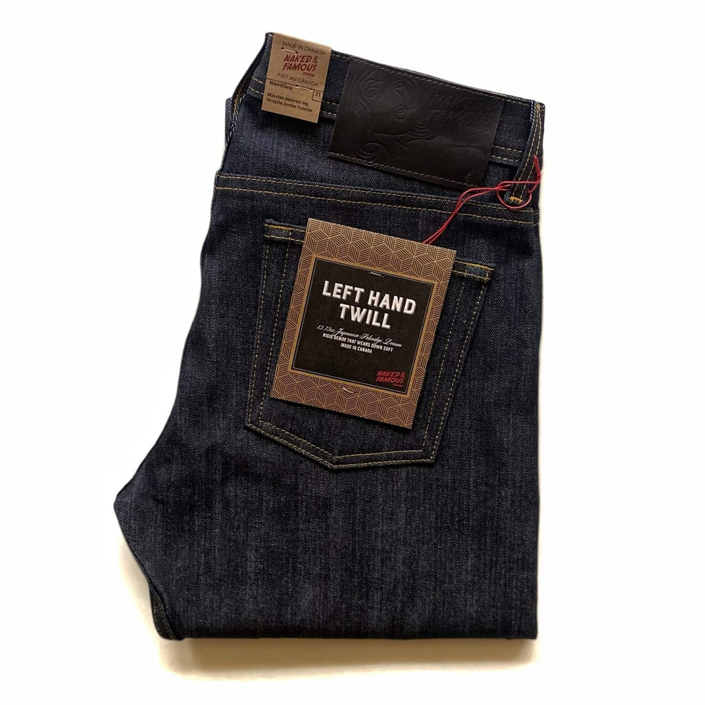 Naked and Famous Denim Left Hand Twill Selvedge Weird Guy Jeans