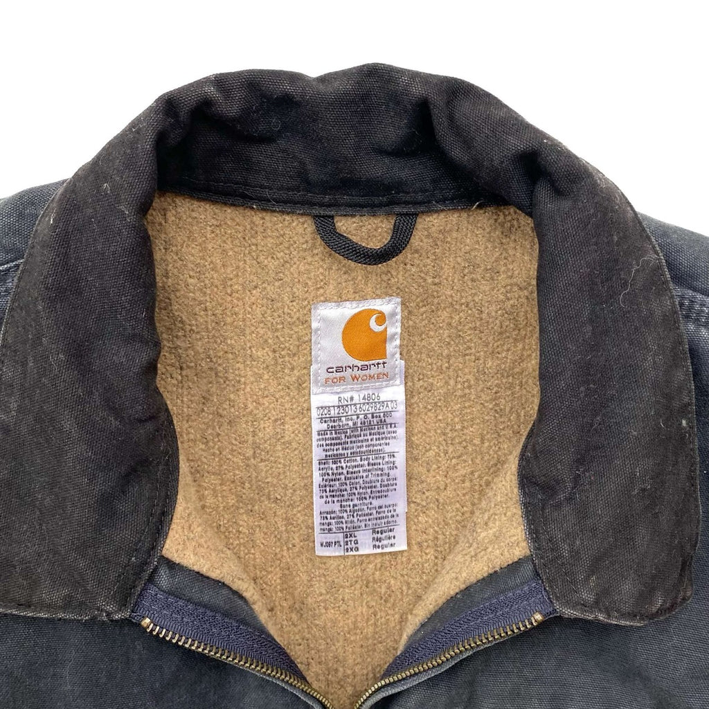Vintage Carhartt Sherpa-Lined Detroit Jacket