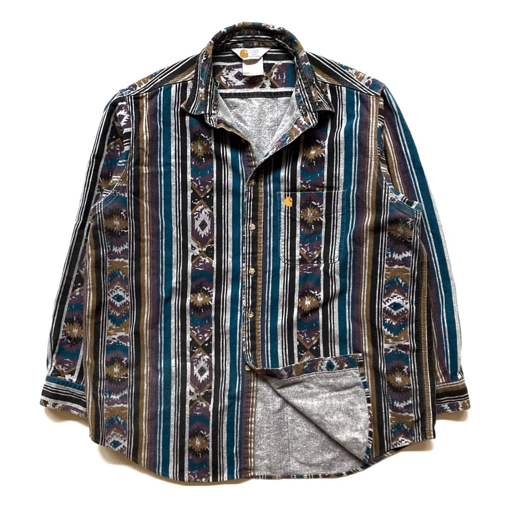 Vintage Carhartt Southwest Chamois Flannel Shirt