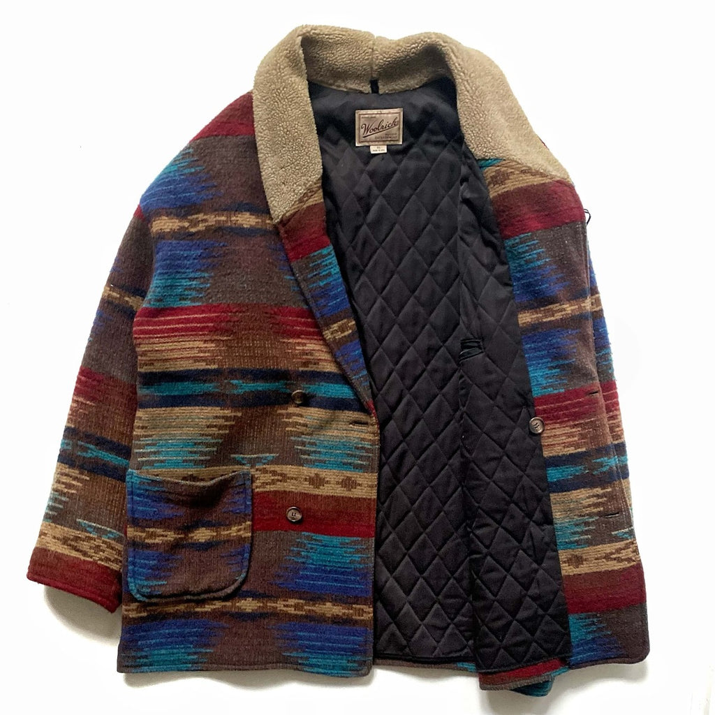 Vintage Woolrich Southwest Wool Shaman Cloak Coat